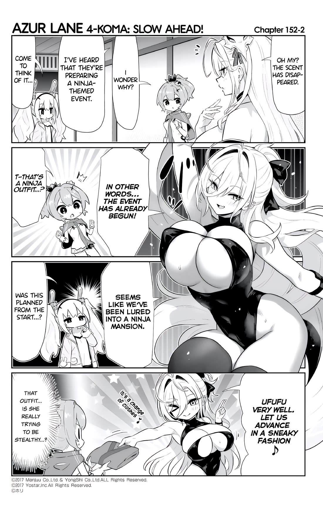 Azur Lane 4-koma: Slow Ahead! Chapter 152 - Page 2