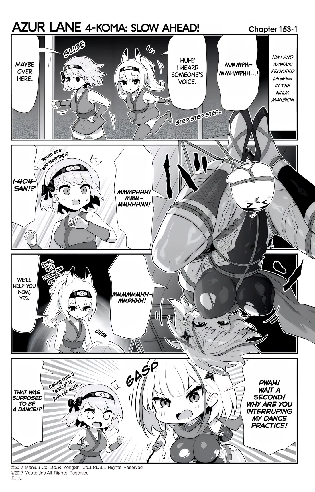 Azur Lane 4-koma: Slow Ahead! Chapter 153 - Page 1