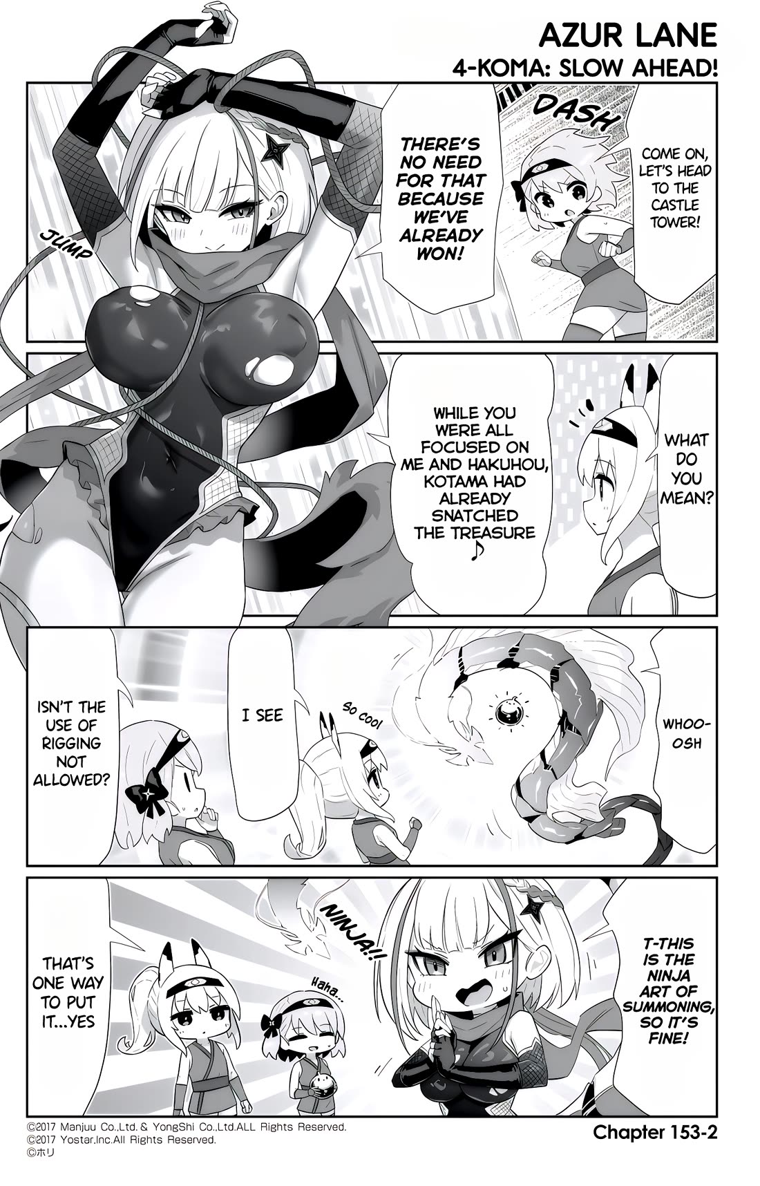 Azur Lane 4-koma: Slow Ahead! Chapter 153 - Page 2