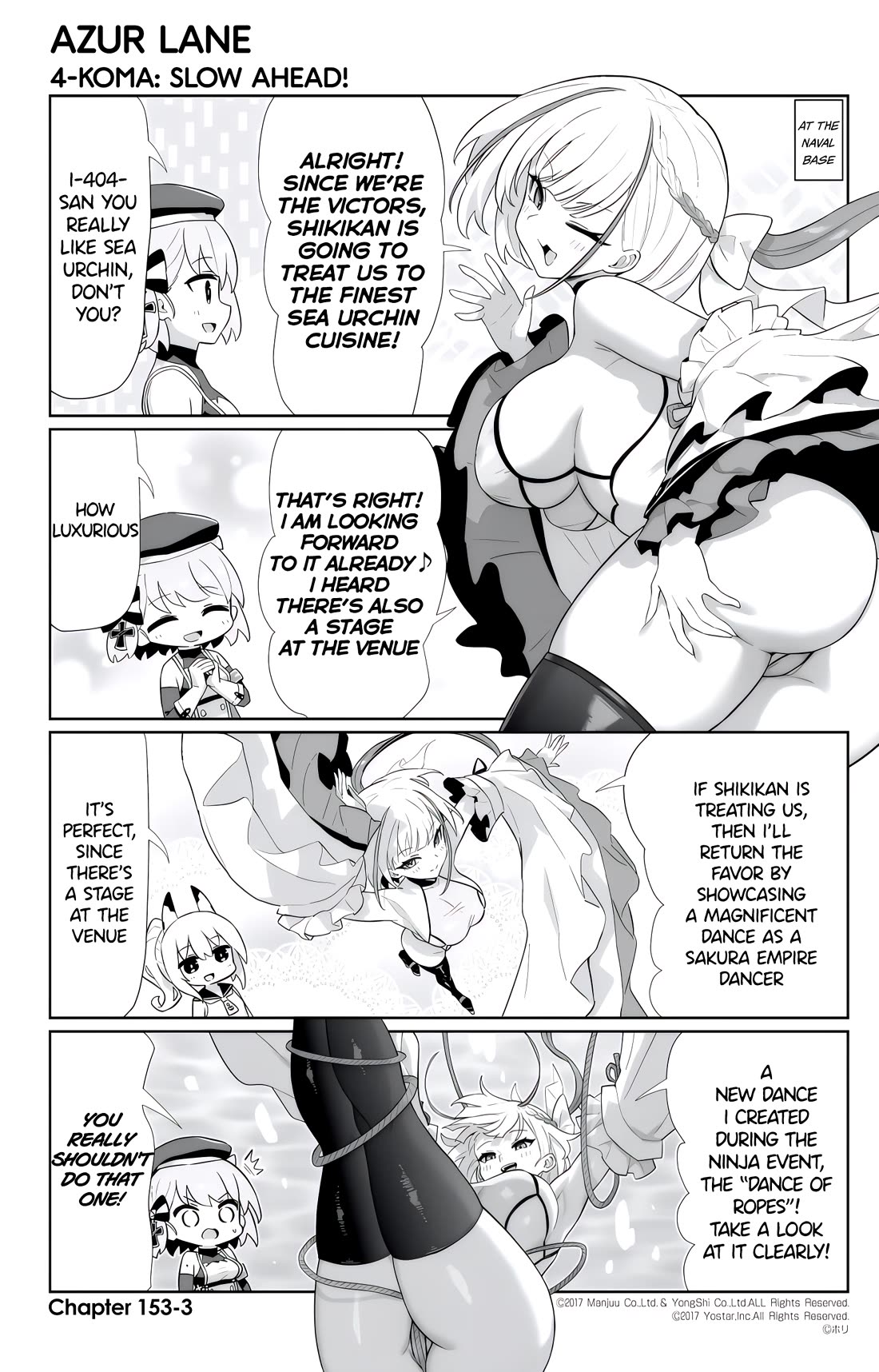 Azur Lane 4-koma: Slow Ahead! Chapter 153 - Page 3