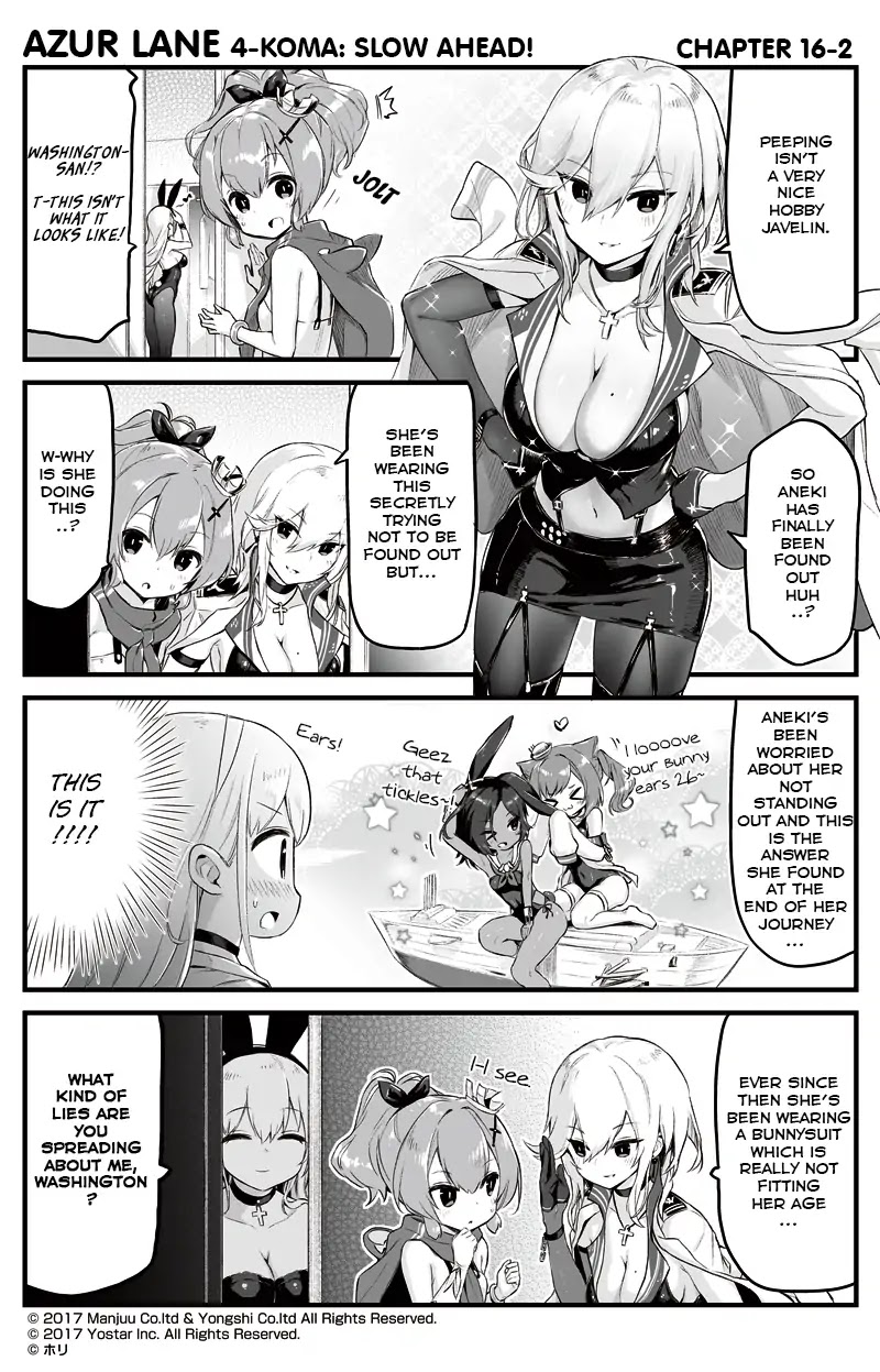 Azur Lane 4-koma: Slow Ahead! Chapter 16 - Page 2