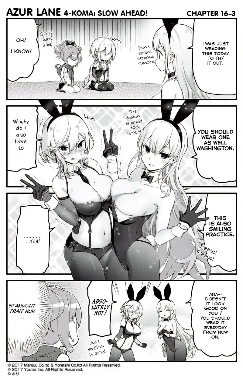 Azur Lane 4-koma: Slow Ahead! Chapter 16 - Page 3