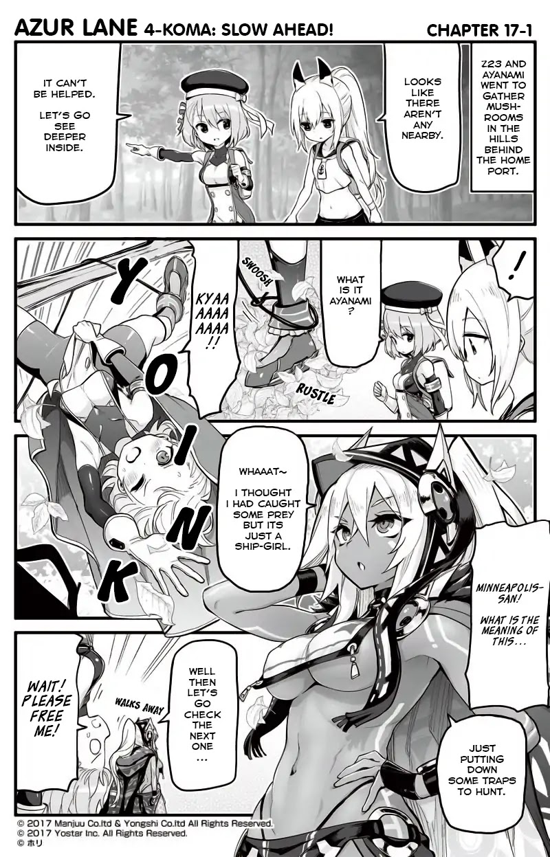 Azur Lane 4-koma: Slow Ahead! Chapter 17 - Page 1