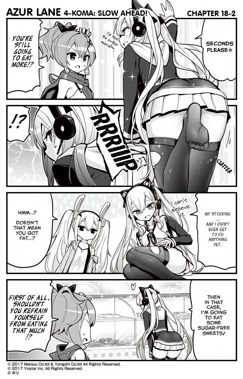 Azur Lane 4-koma: Slow Ahead! Chapter 18 - Page 2