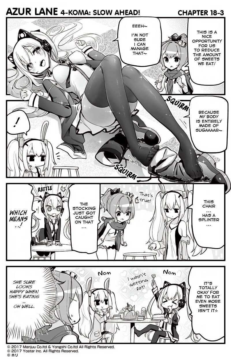 Azur Lane 4-koma: Slow Ahead! Chapter 18 - Page 3