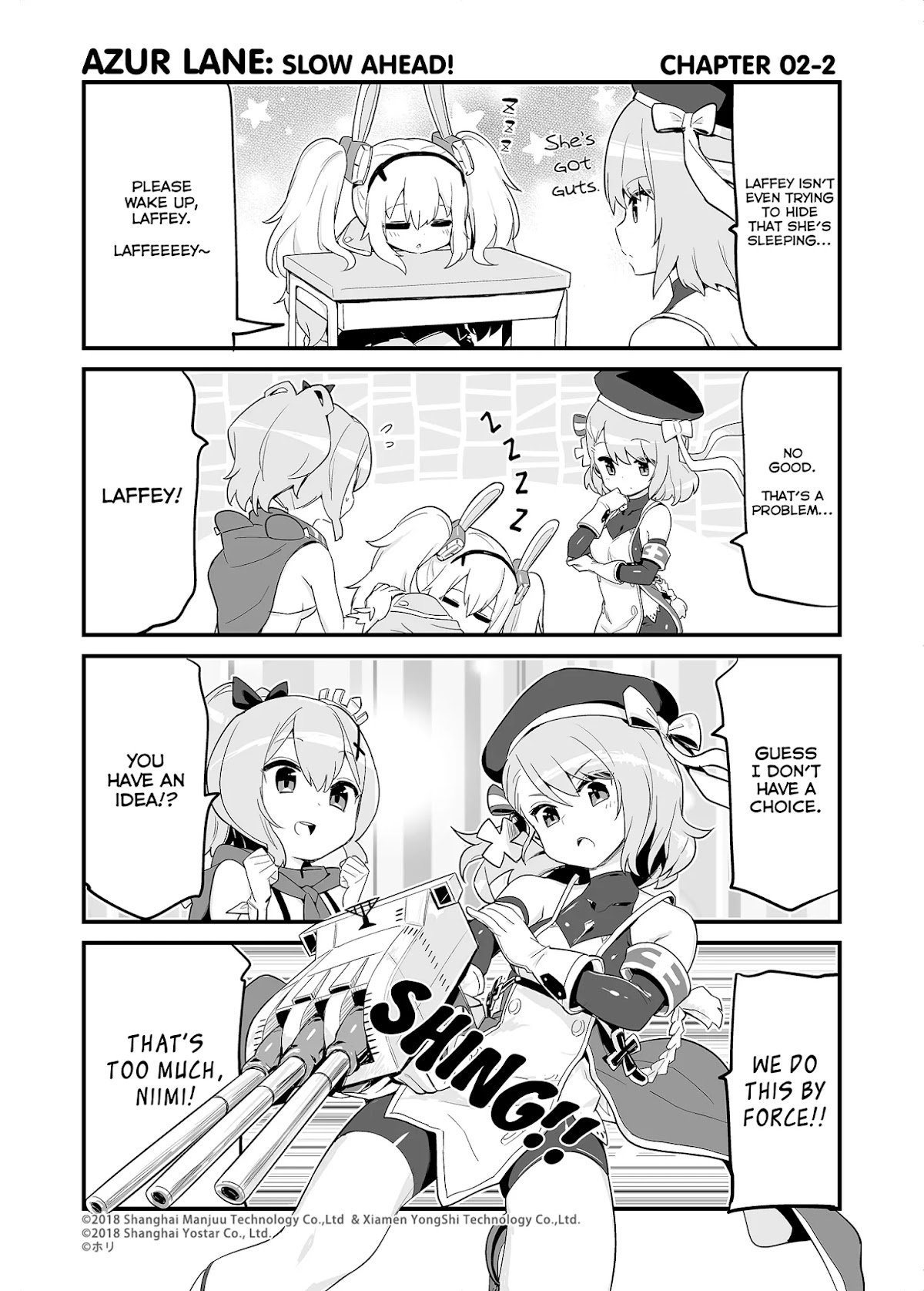 Azur Lane 4-koma: Slow Ahead! Chapter 2 - Page 2