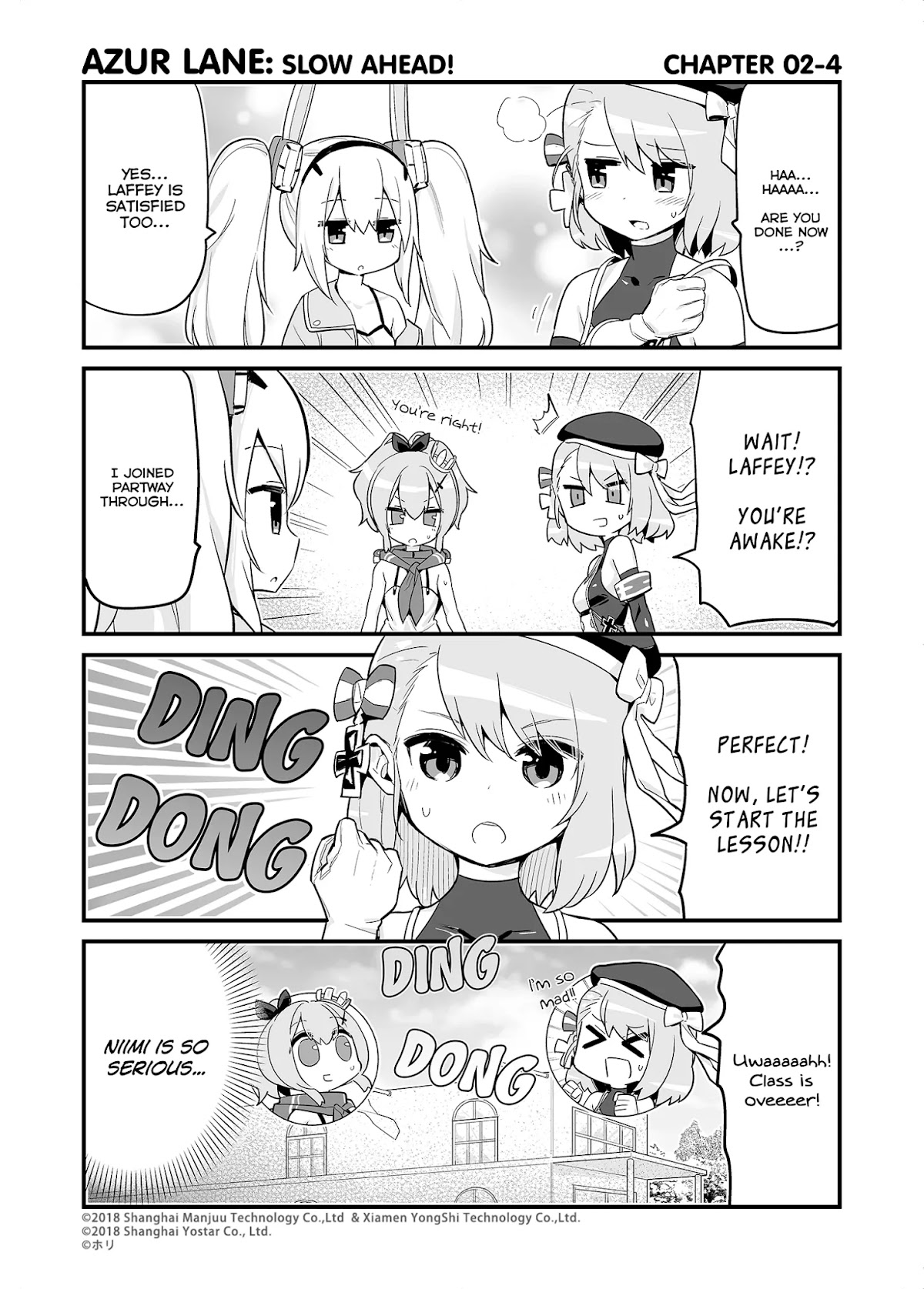 Azur Lane 4-koma: Slow Ahead! Chapter 2 - Page 4
