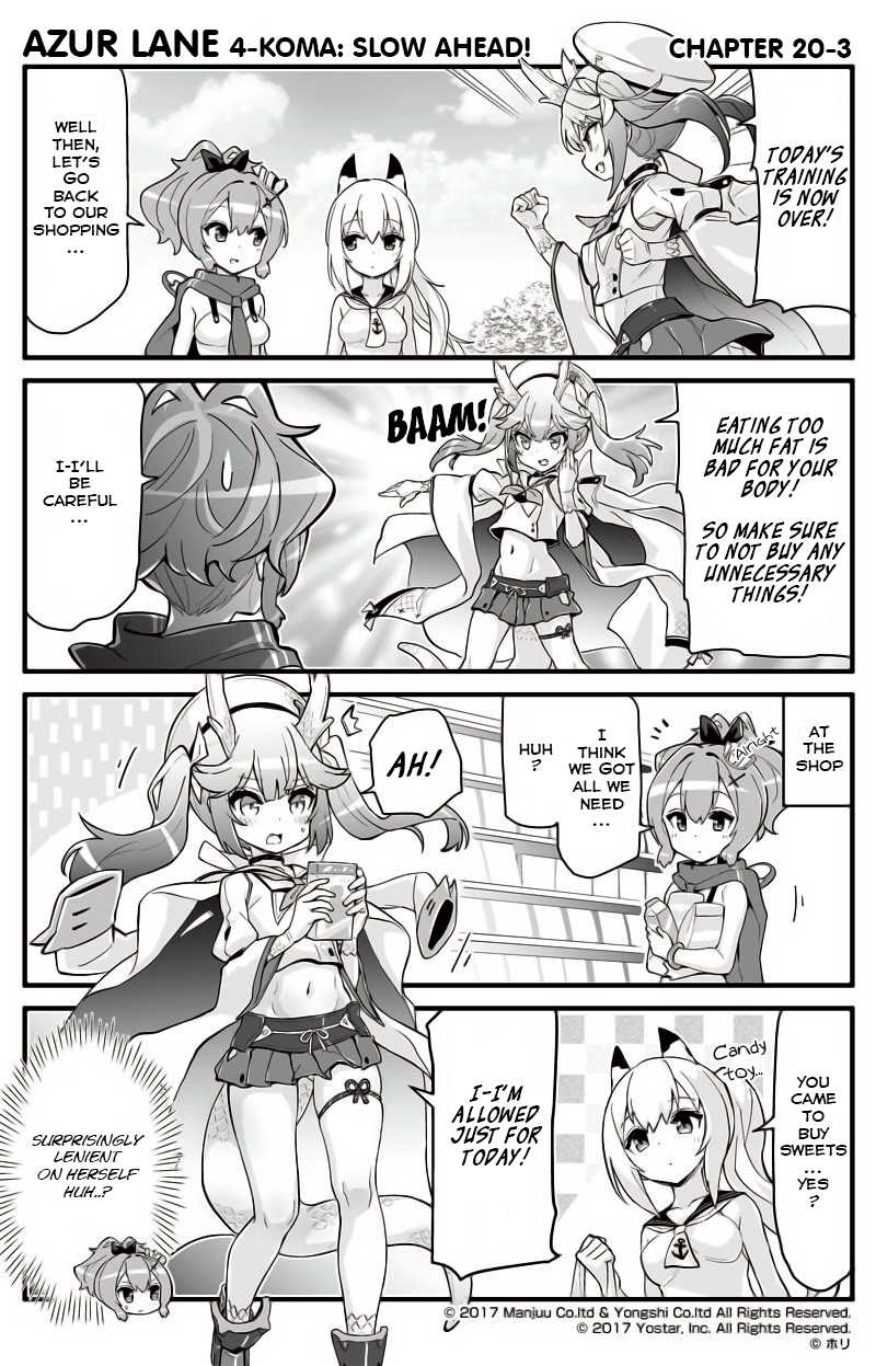 Azur Lane 4-koma: Slow Ahead! Chapter 20 - Page 3