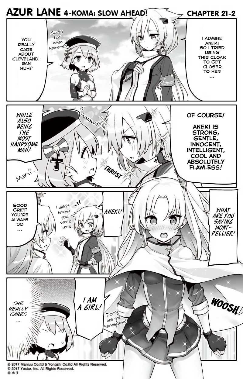Azur Lane 4-koma: Slow Ahead! Chapter 21 - Page 2