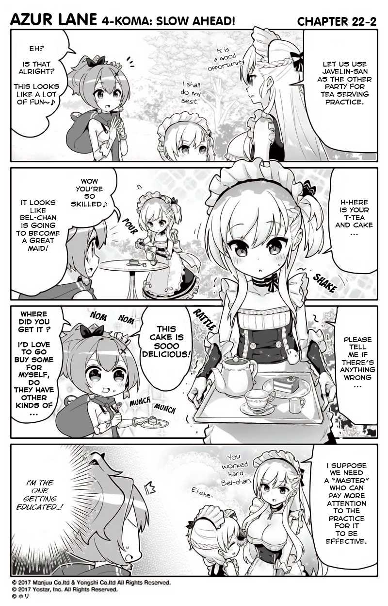 Azur Lane 4-koma: Slow Ahead! Chapter 22 - Page 2