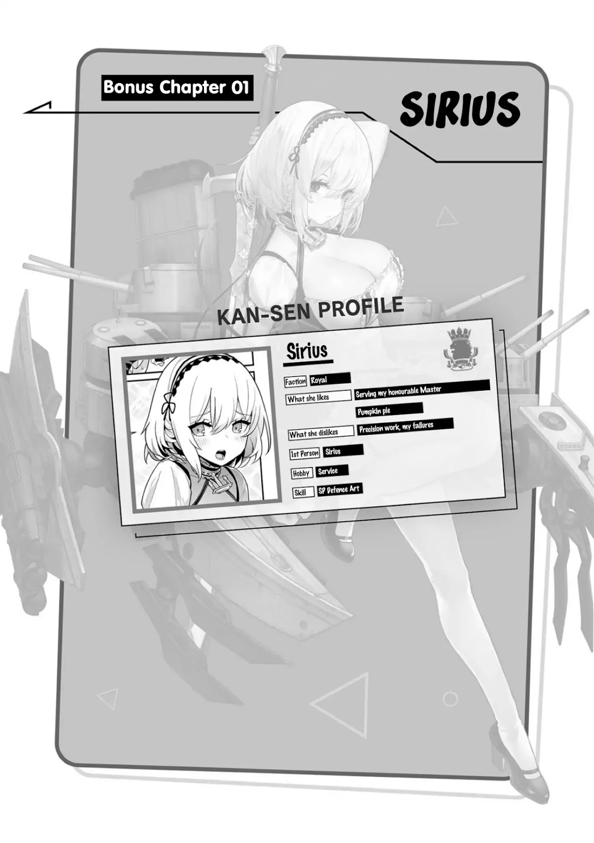 Azur Lane 4-koma: Slow Ahead! Chapter 24.1 - Page 1