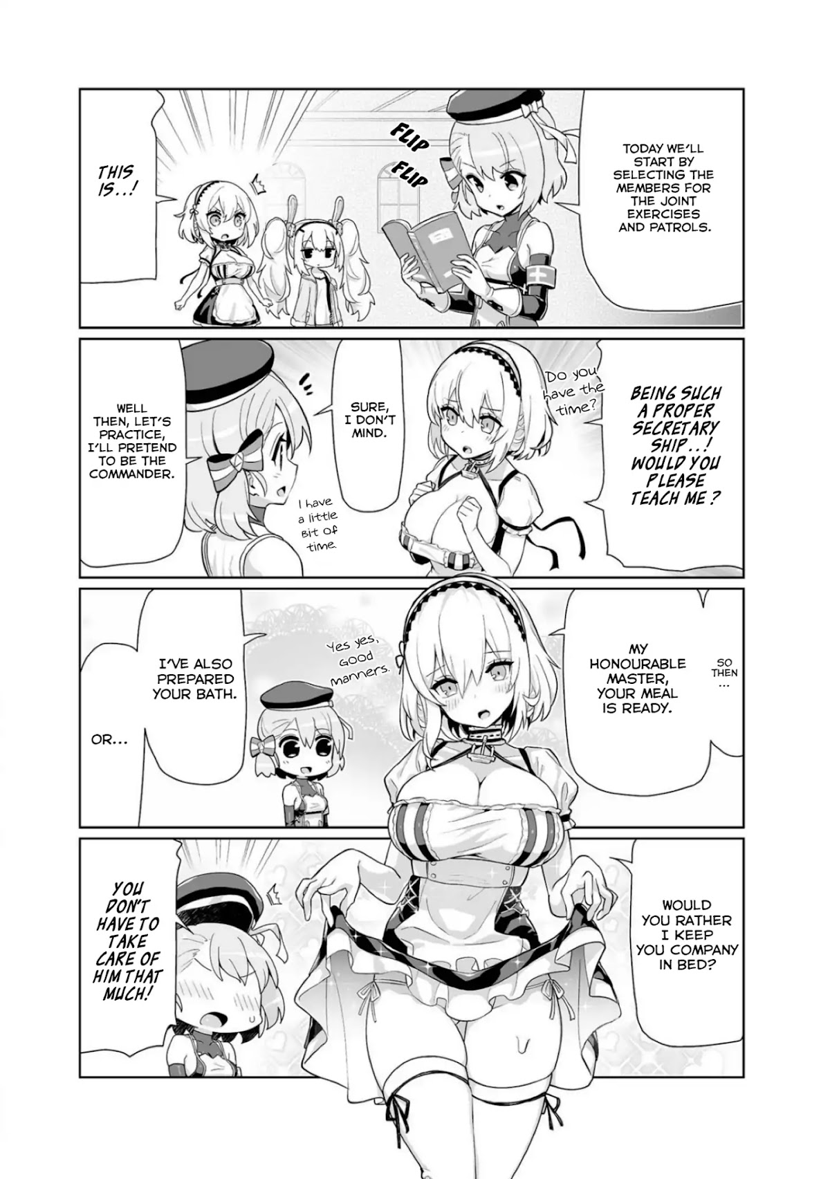 Azur Lane 4-koma: Slow Ahead! Chapter 24.1 - Page 3