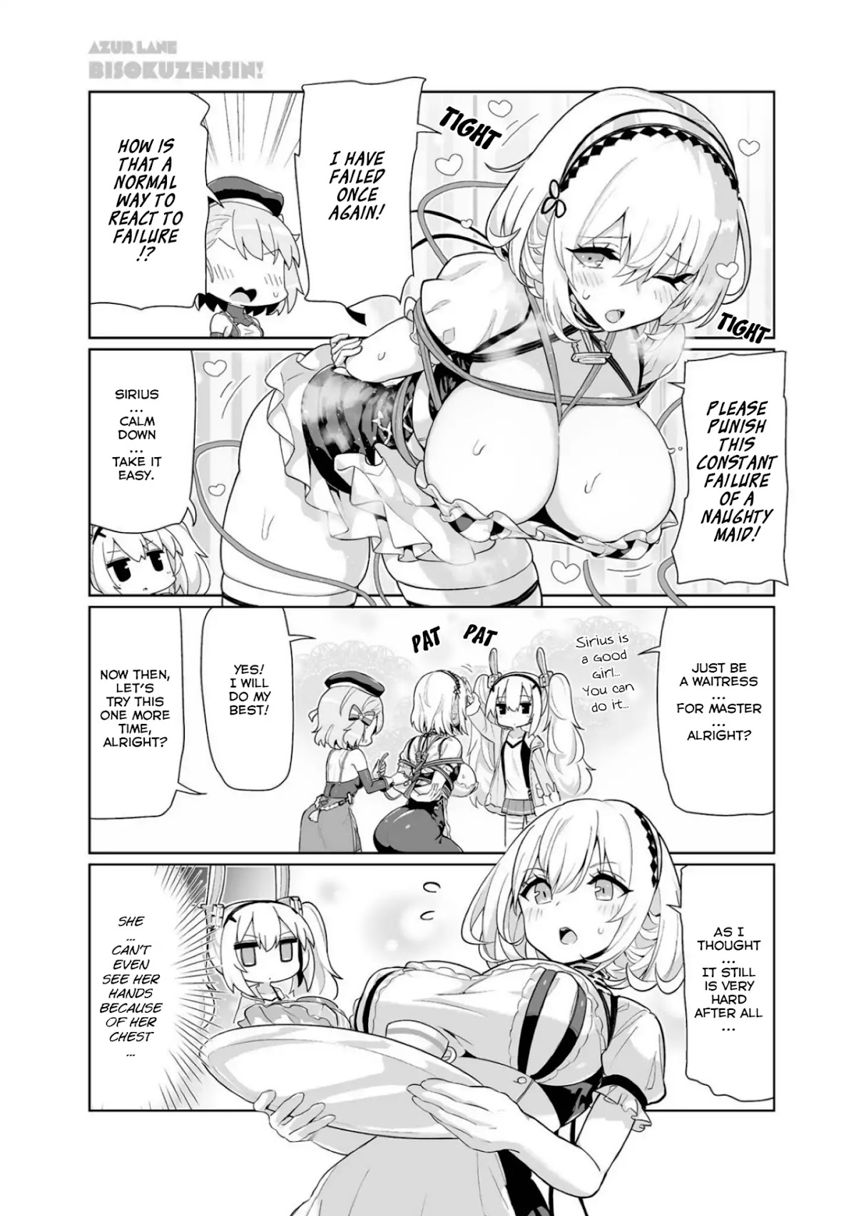 Azur Lane 4-koma: Slow Ahead! Chapter 24.1 - Page 4