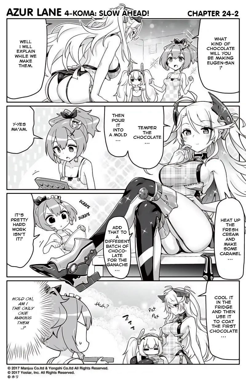 Azur Lane 4-koma: Slow Ahead! Chapter 24 - Page 2
