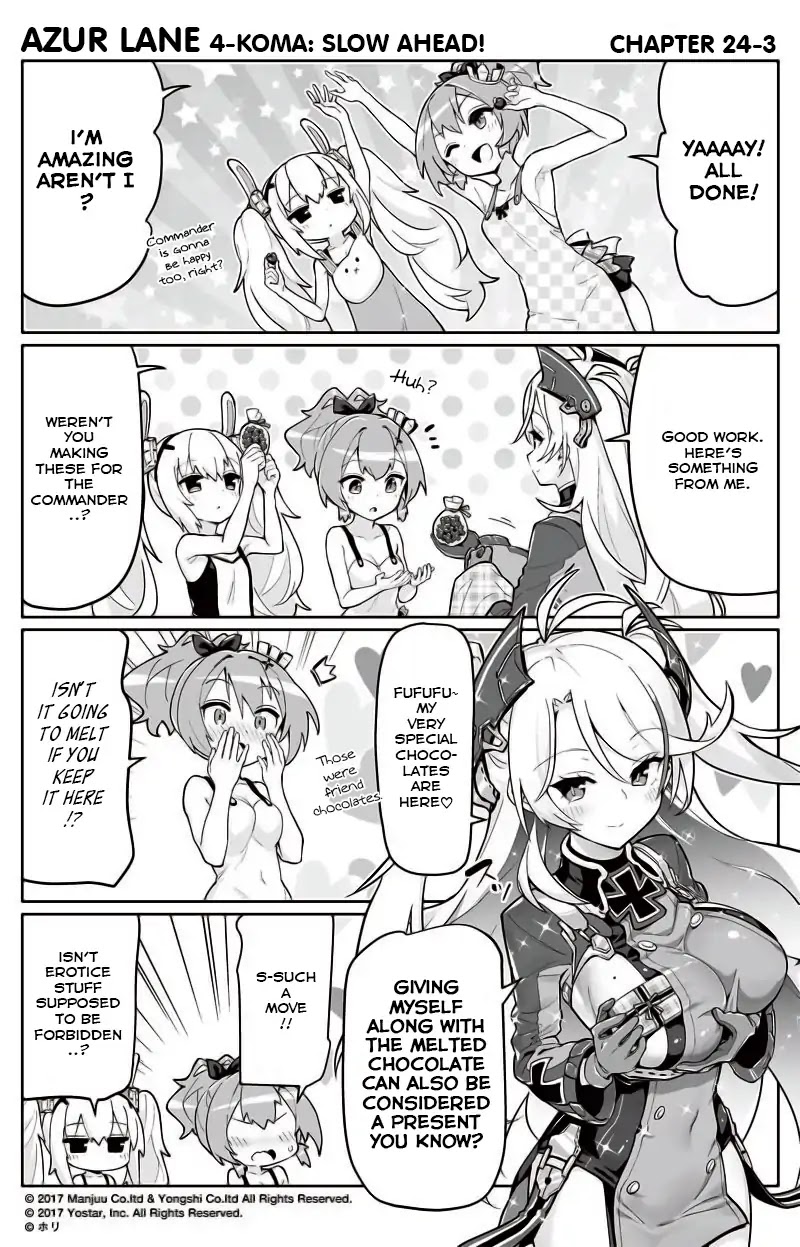 Azur Lane 4-koma: Slow Ahead! Chapter 24 - Page 3