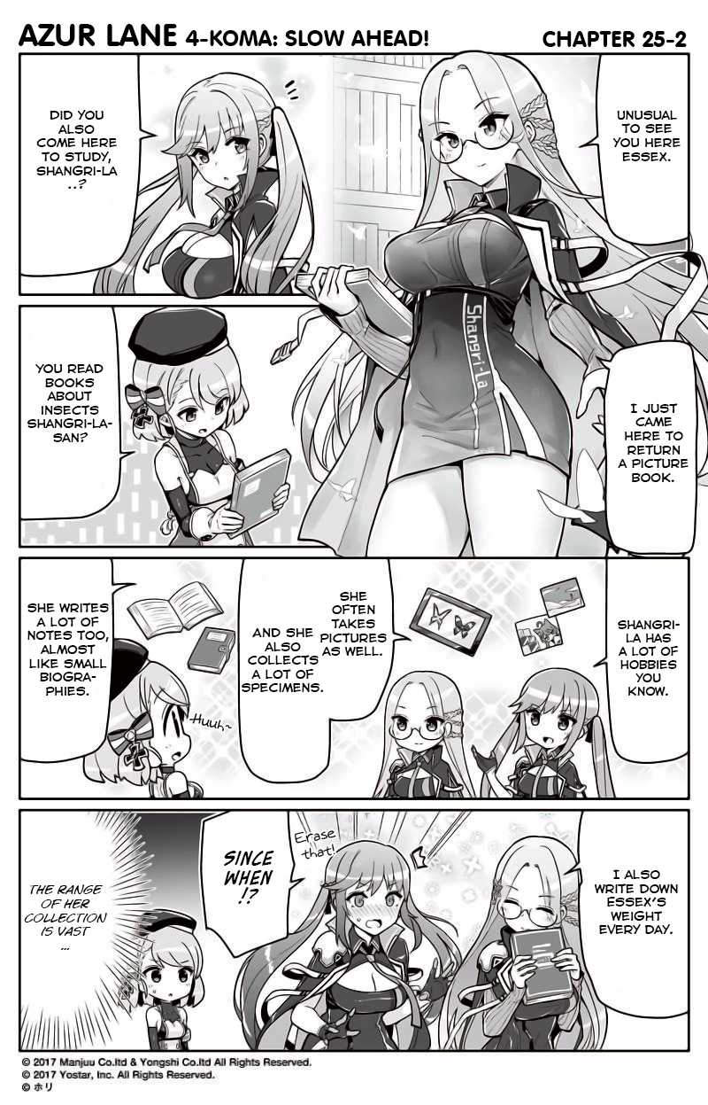 Azur Lane 4-koma: Slow Ahead! Chapter 25 - Page 2