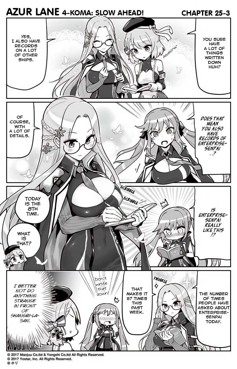 Azur Lane 4-koma: Slow Ahead! Chapter 25 - Page 3