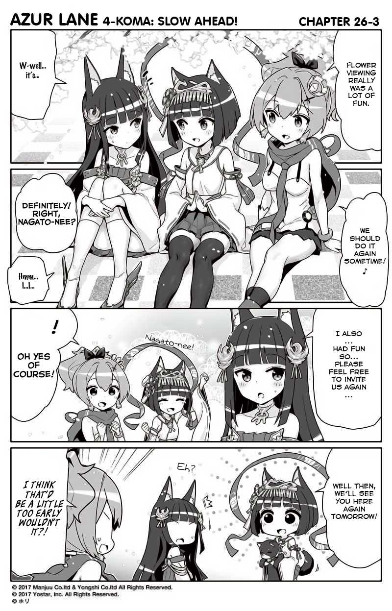 Azur Lane 4-koma: Slow Ahead! Chapter 26 - Page 3