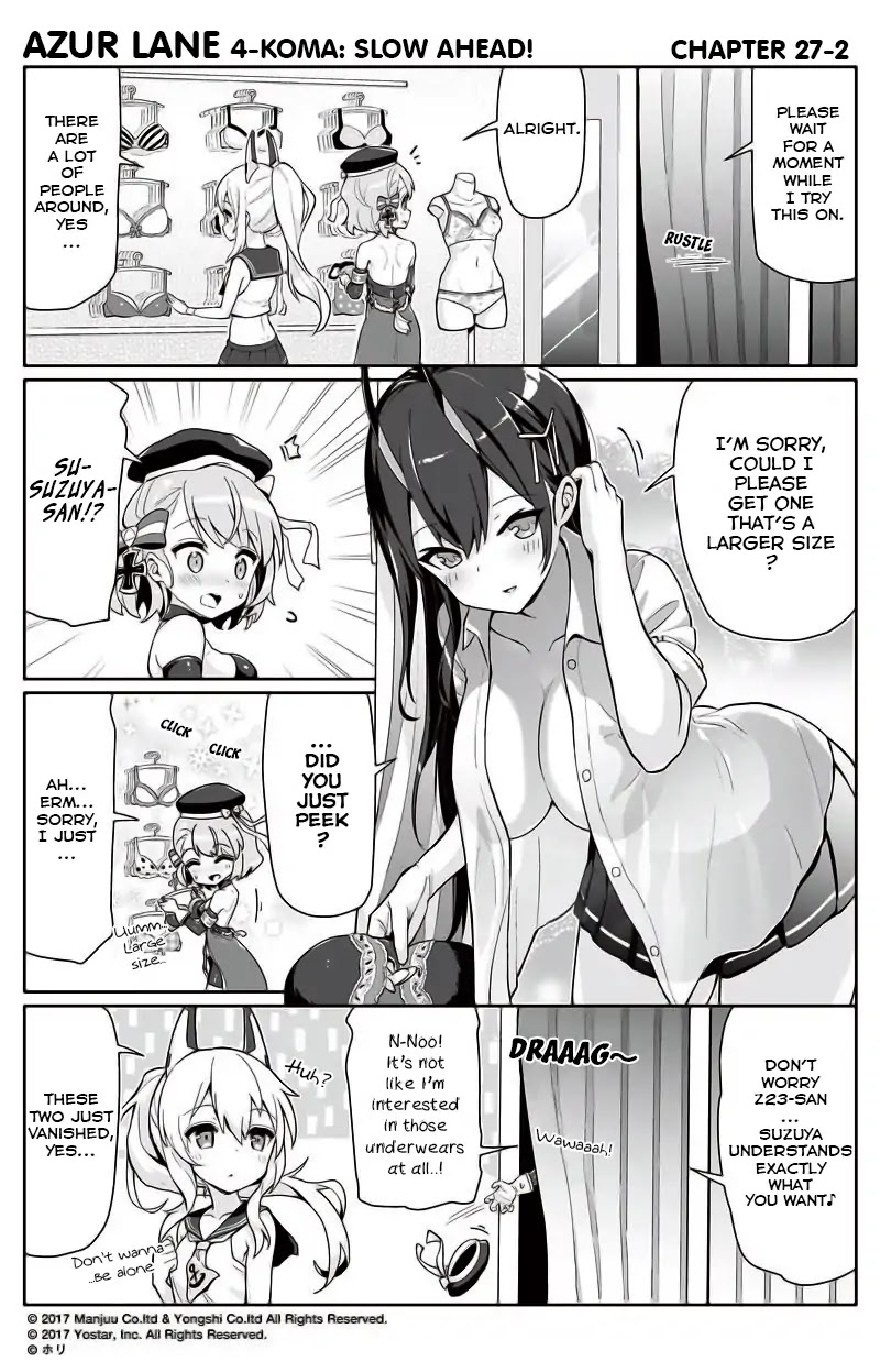 Azur Lane 4-koma: Slow Ahead! Chapter 27 - Page 2