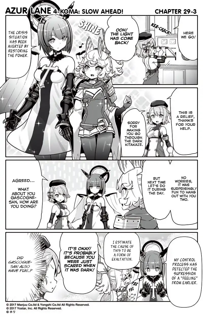 Azur Lane 4-koma: Slow Ahead! Chapter 29 - Page 3