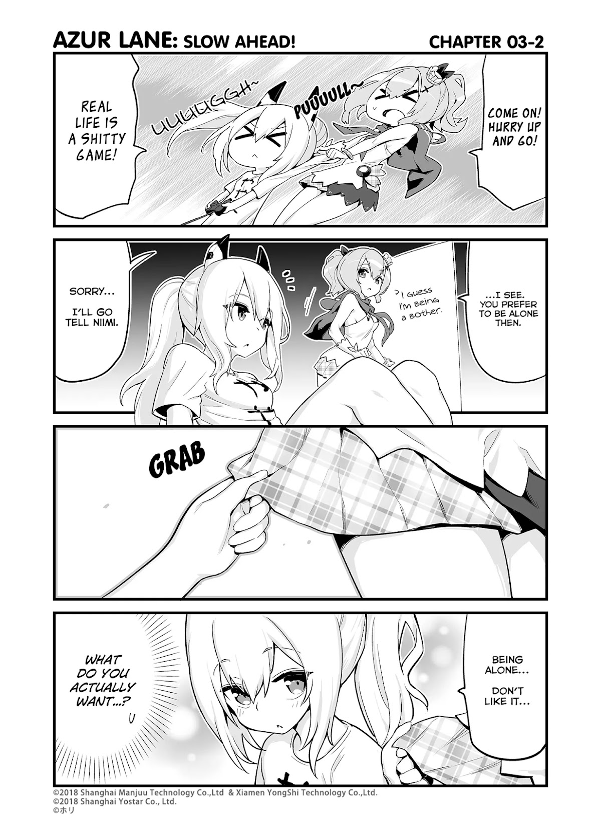 Azur Lane 4-koma: Slow Ahead! Chapter 3 - Page 2