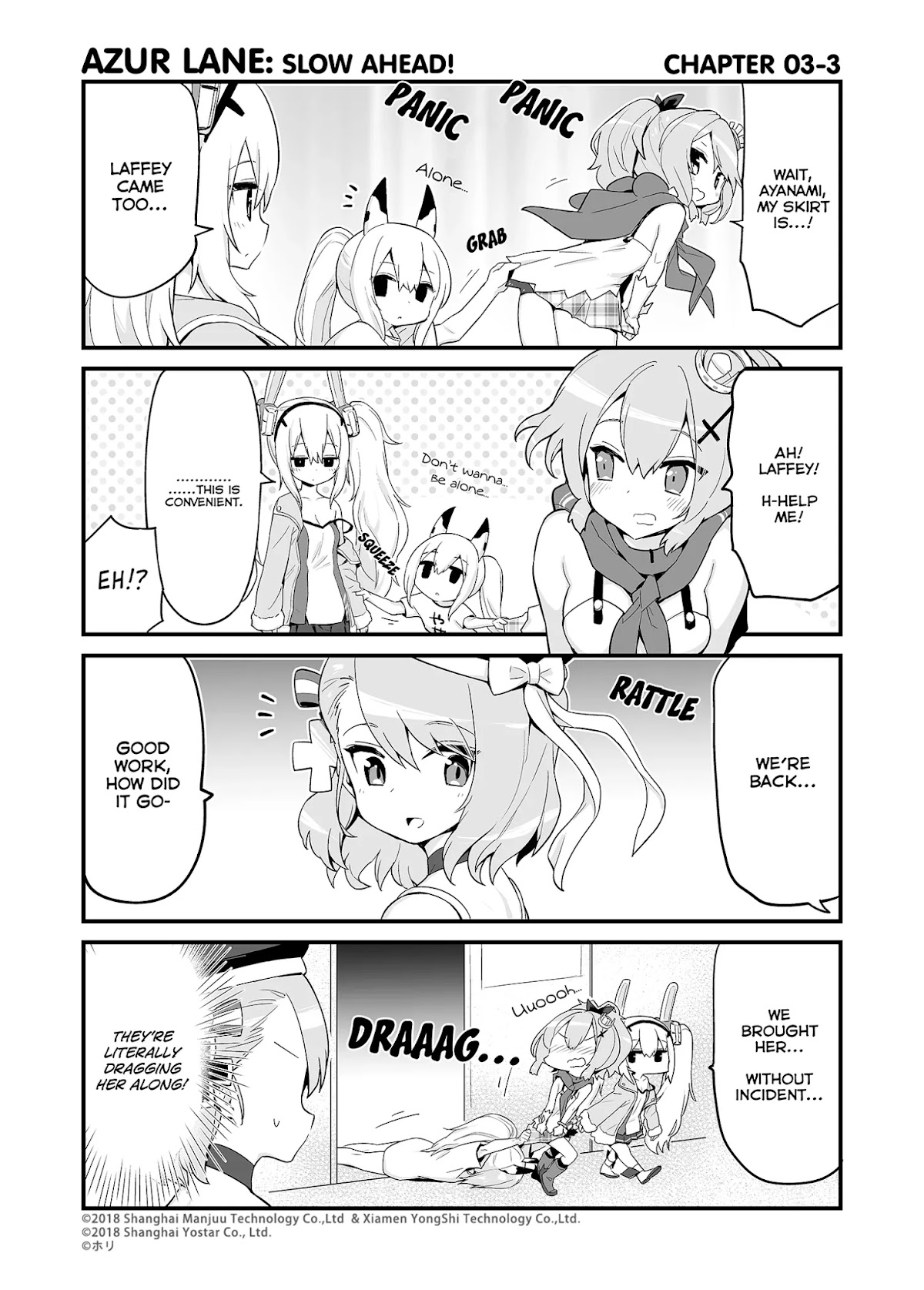 Azur Lane 4-koma: Slow Ahead! Chapter 3 - Page 3