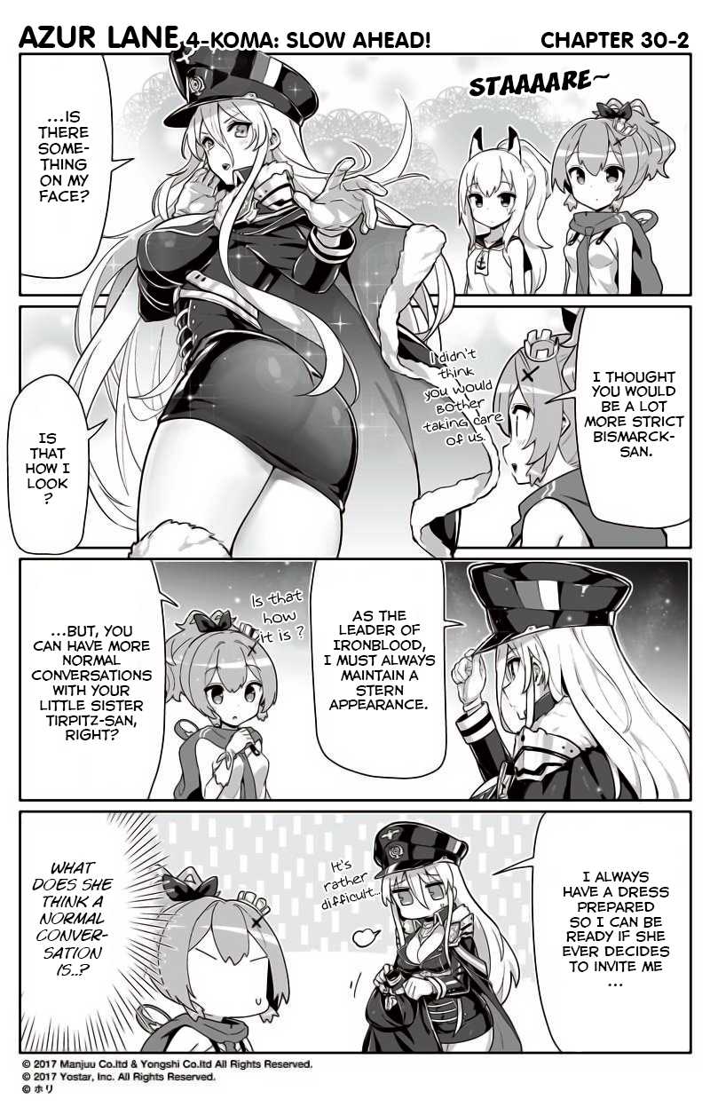 Azur Lane 4-koma: Slow Ahead! Chapter 30 - Page 2