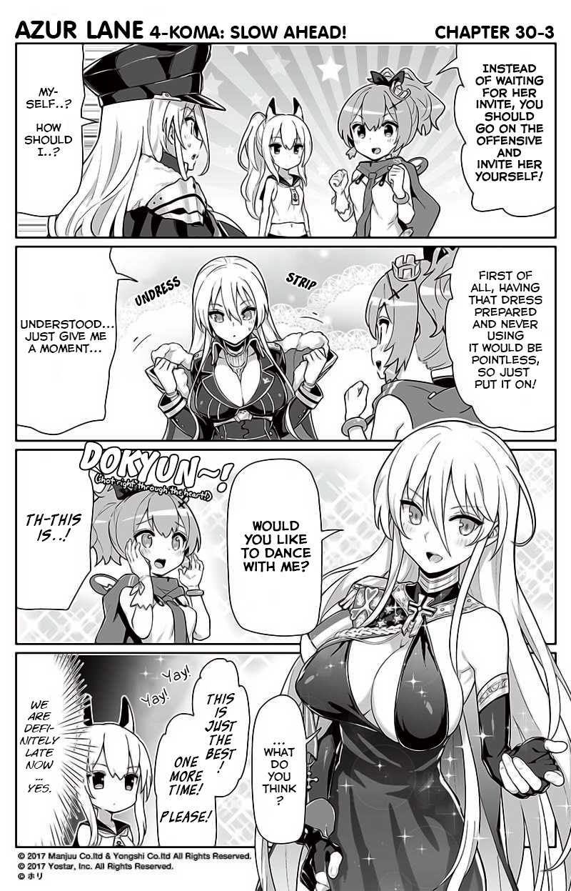 Azur Lane 4-koma: Slow Ahead! Chapter 30 - Page 3