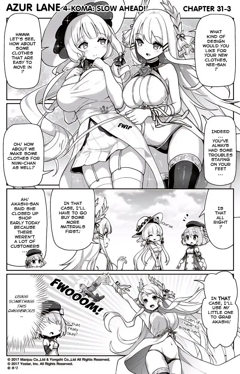 Azur Lane 4-koma: Slow Ahead! Chapter 31 - Page 3