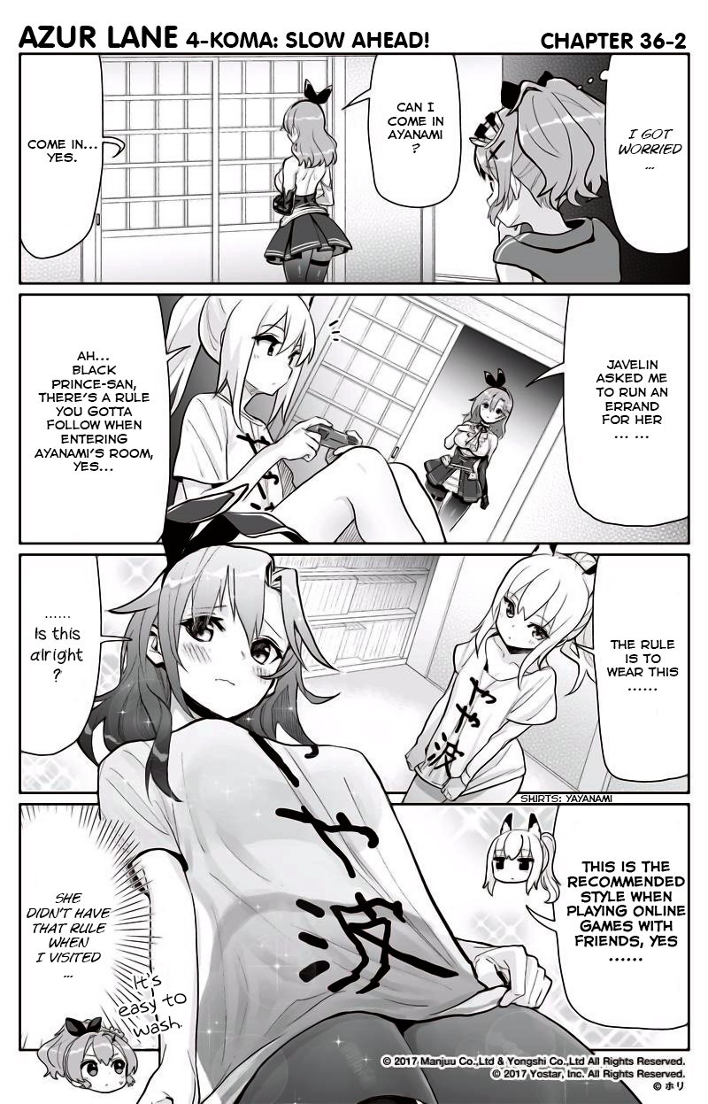 Azur Lane 4-koma: Slow Ahead! Chapter 36 - Page 2