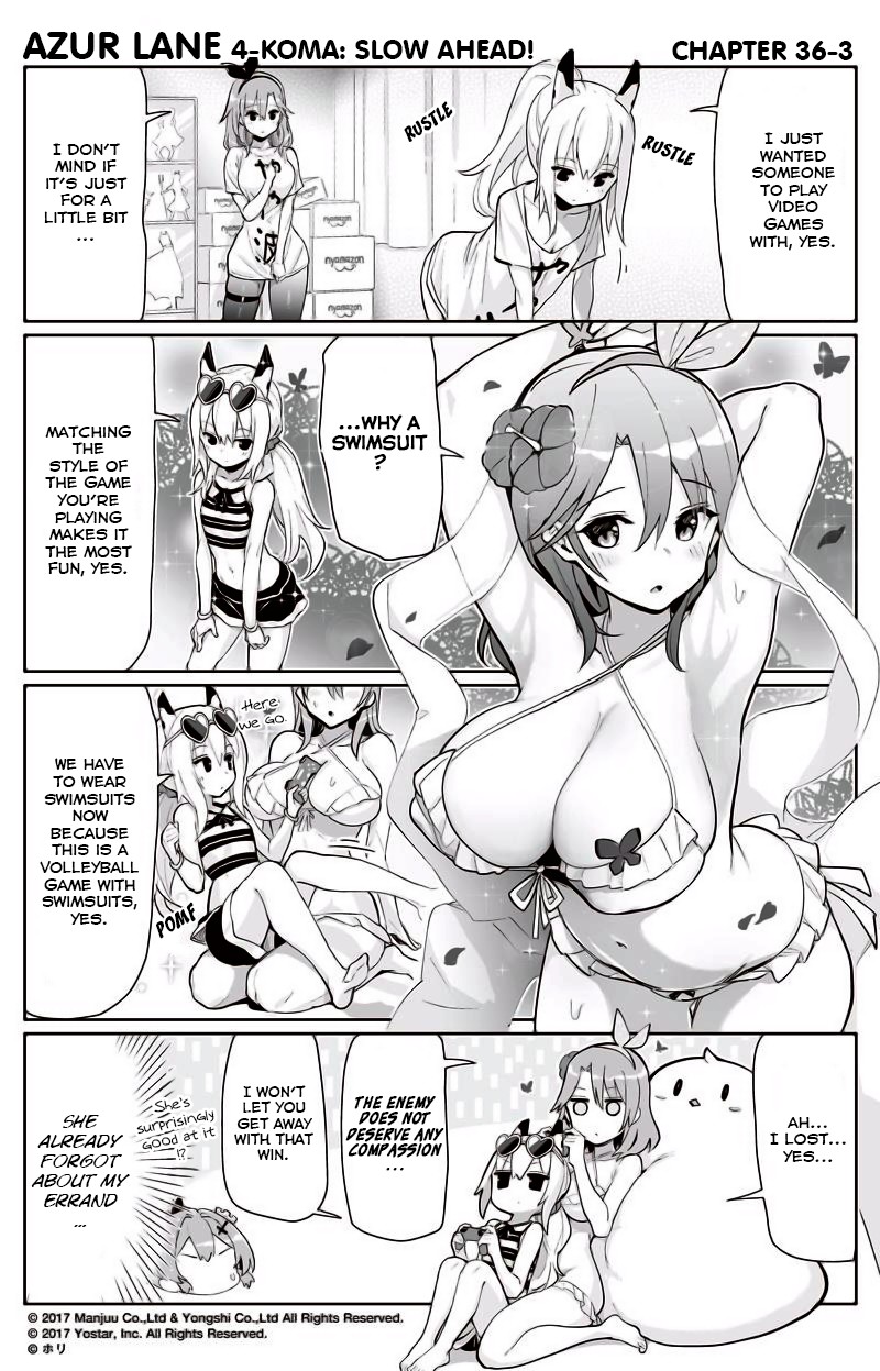 Azur Lane 4-koma: Slow Ahead! Chapter 36 - Page 3