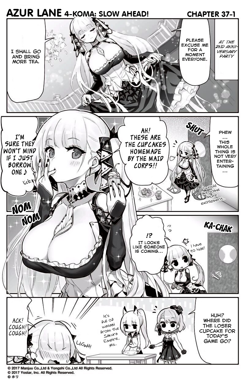 Azur Lane 4-koma: Slow Ahead! Chapter 37 - Page 1