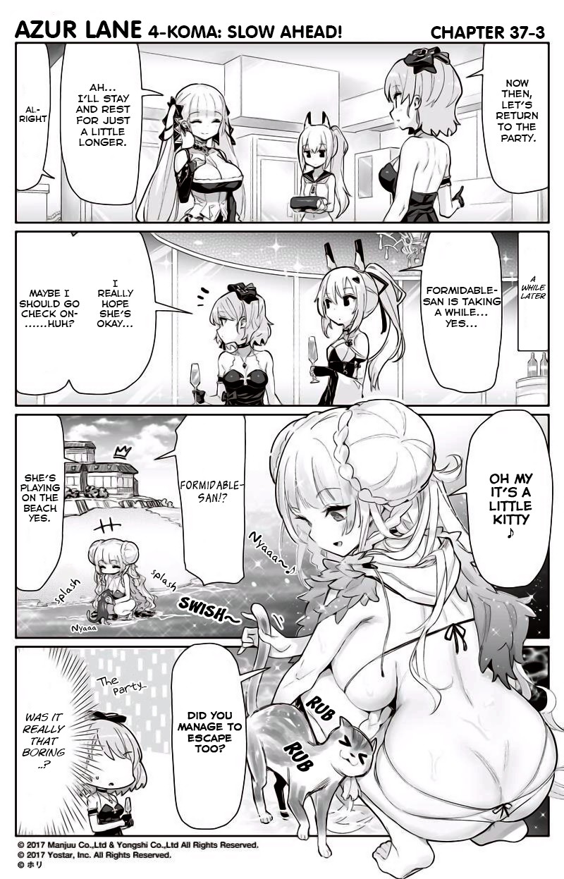 Azur Lane 4-koma: Slow Ahead! Chapter 37 - Page 3