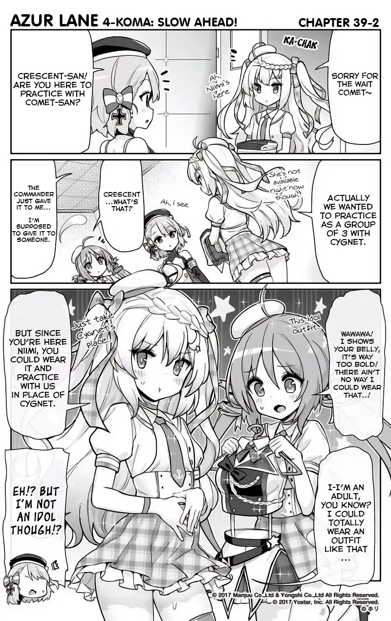 Azur Lane 4-koma: Slow Ahead! Chapter 39 - Page 2