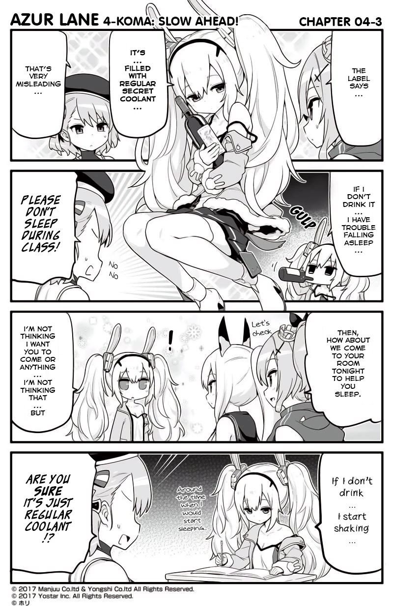 Azur Lane 4-koma: Slow Ahead! Chapter 4 - Page 3