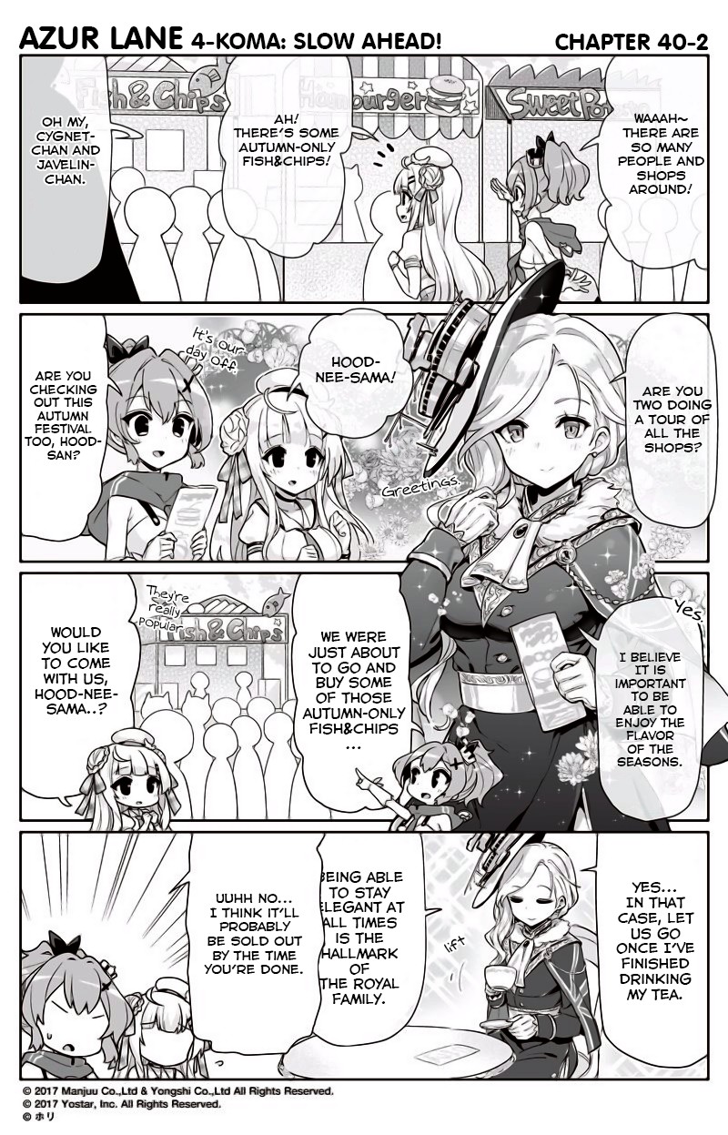 Azur Lane 4-koma: Slow Ahead! Chapter 40 - Page 2