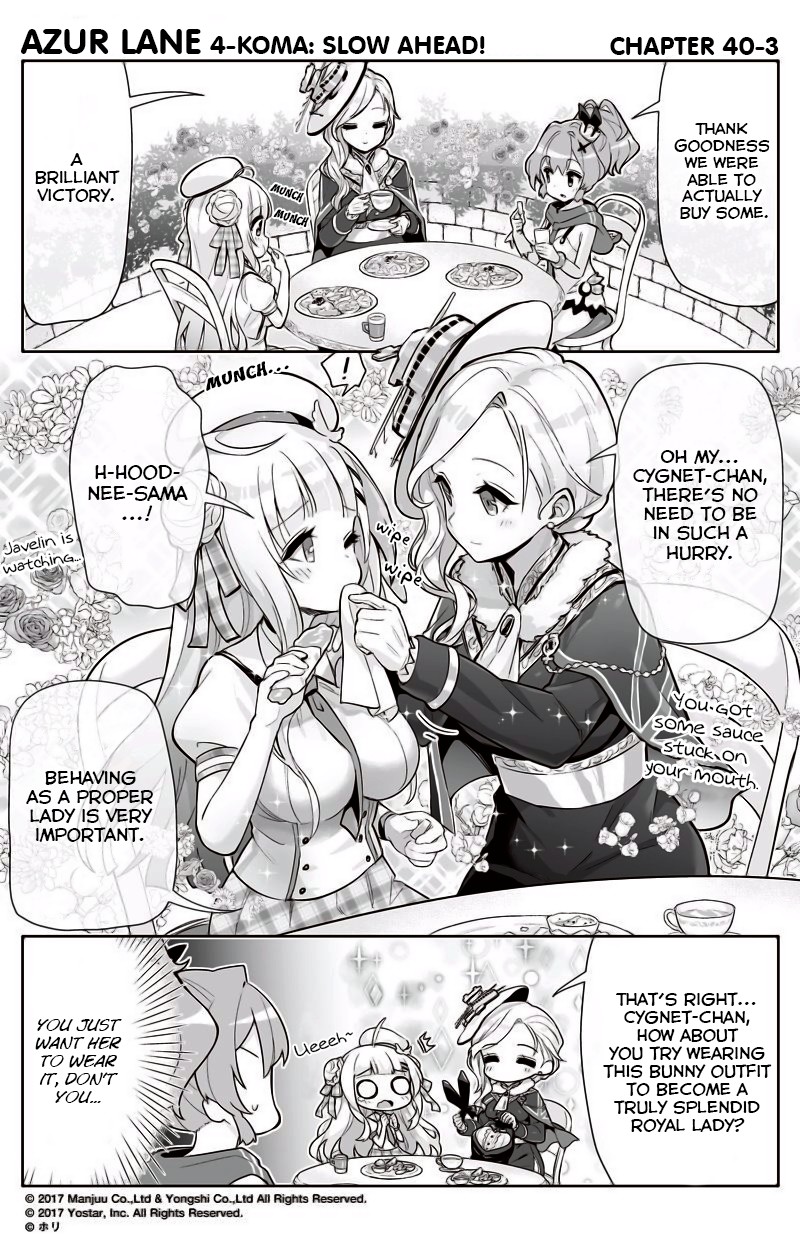 Azur Lane 4-koma: Slow Ahead! Chapter 40 - Page 3