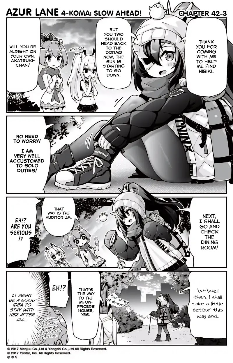 Azur Lane 4-koma: Slow Ahead! Chapter 42 - Page 3