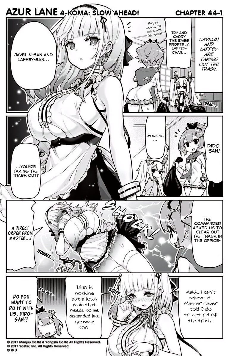 Azur Lane 4-koma: Slow Ahead! Chapter 44 - Page 1