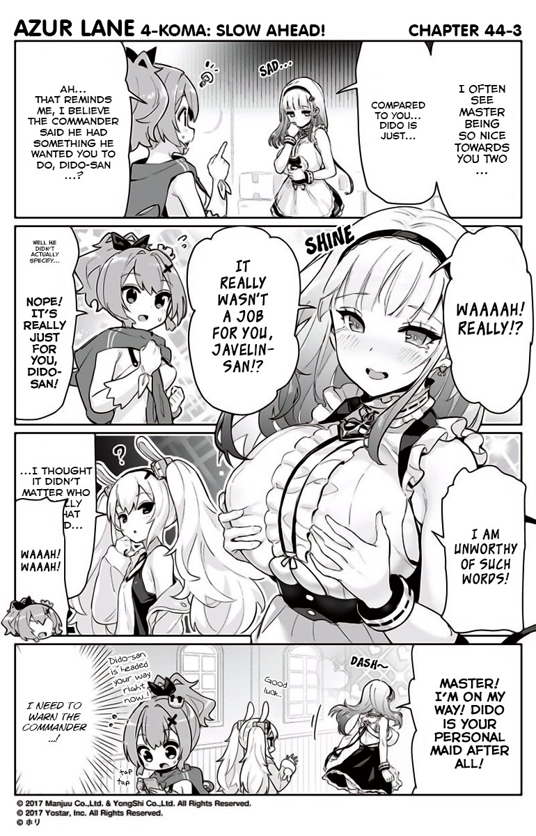 Azur Lane 4-koma: Slow Ahead! Chapter 44 - Page 3