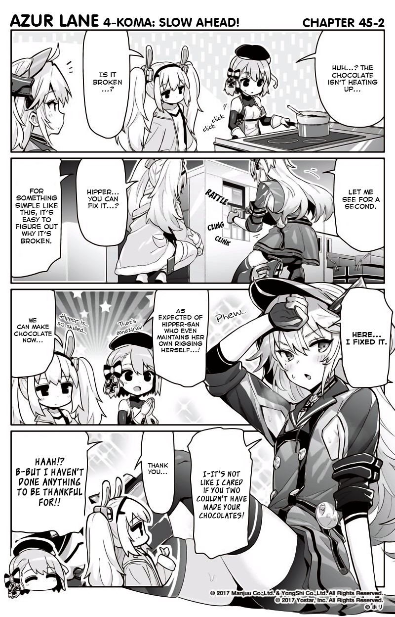 Azur Lane 4-koma: Slow Ahead! Chapter 45 - Page 2