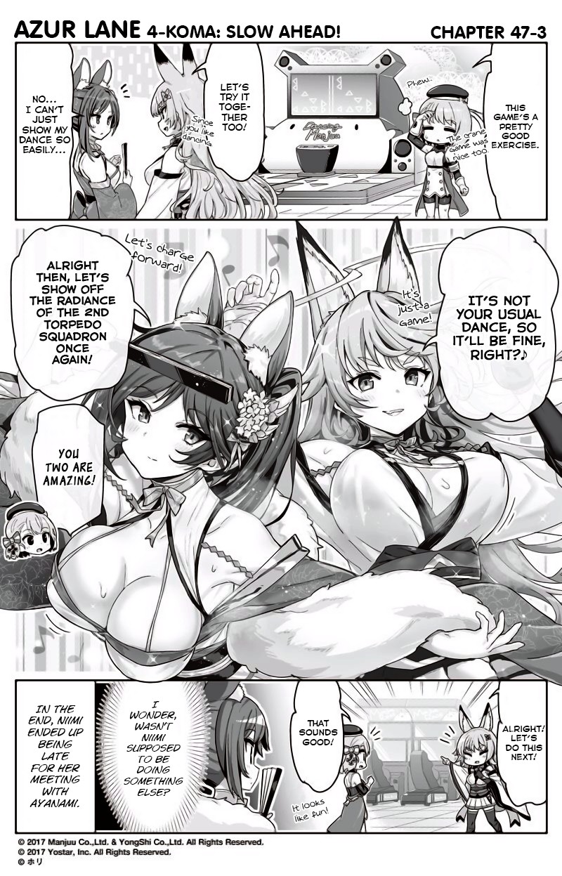 Azur Lane 4-koma: Slow Ahead! Chapter 47 - Page 3