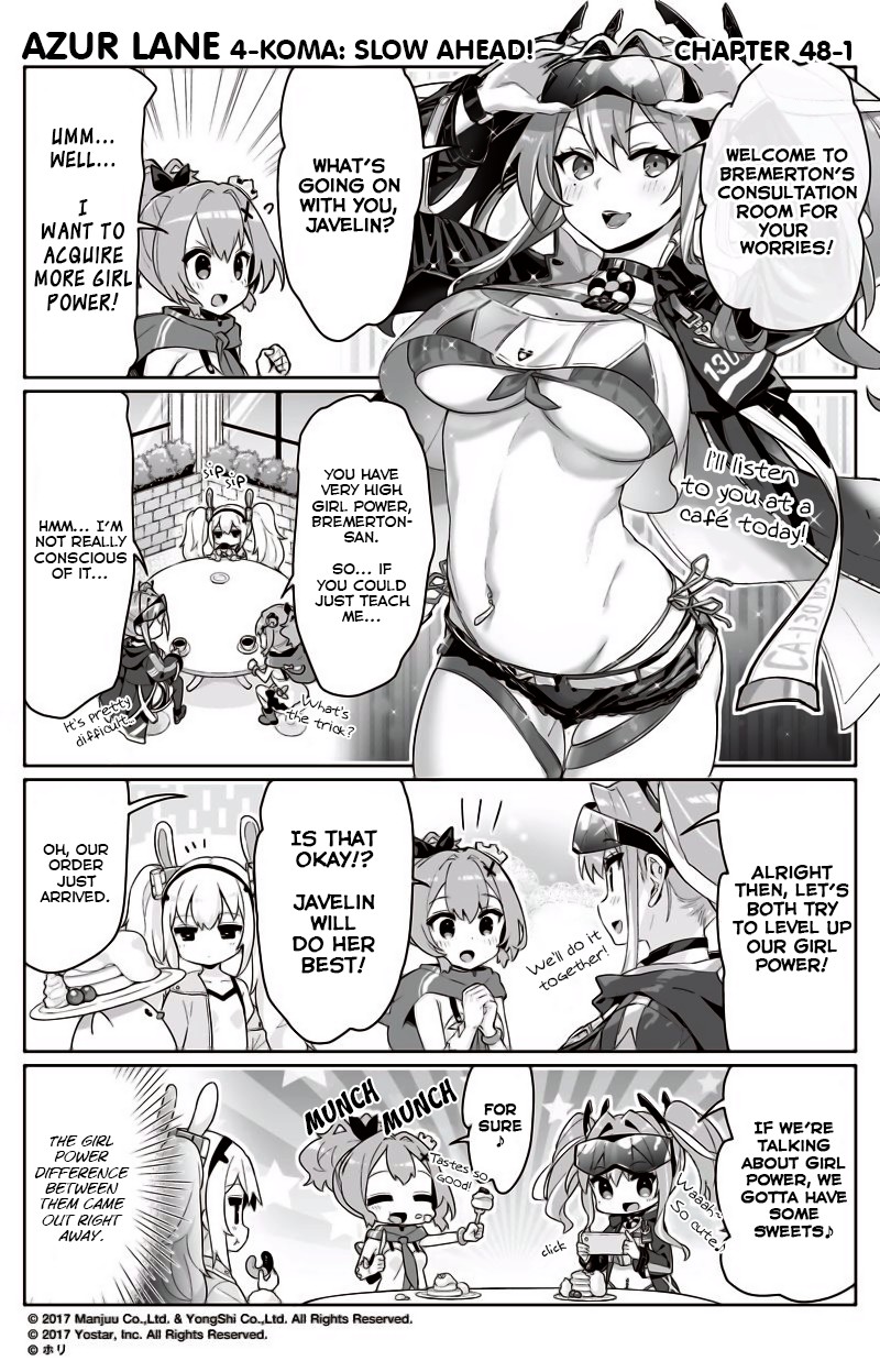 Azur Lane 4-koma: Slow Ahead! Chapter 48 - Page 1