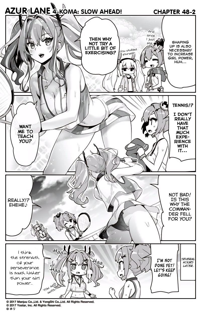 Azur Lane 4-koma: Slow Ahead! Chapter 48 - Page 2