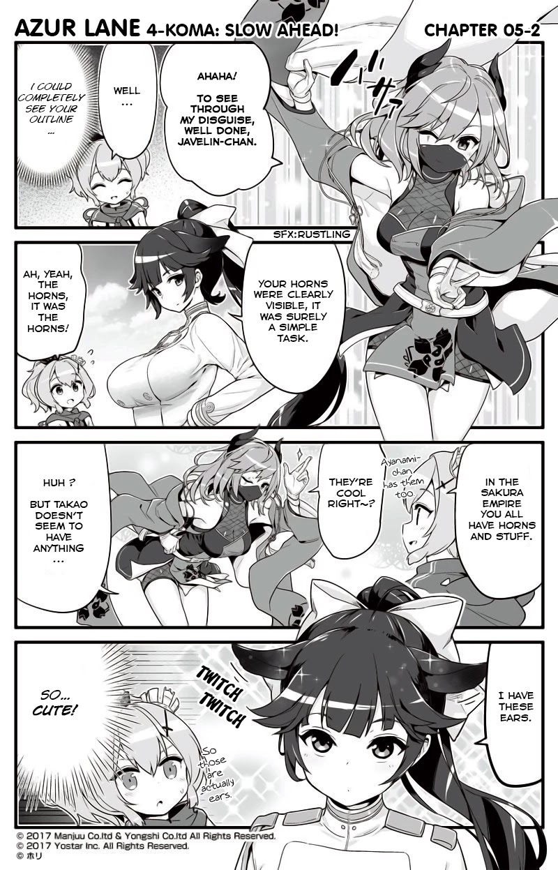 Azur Lane 4-koma: Slow Ahead! Chapter 5 - Page 2