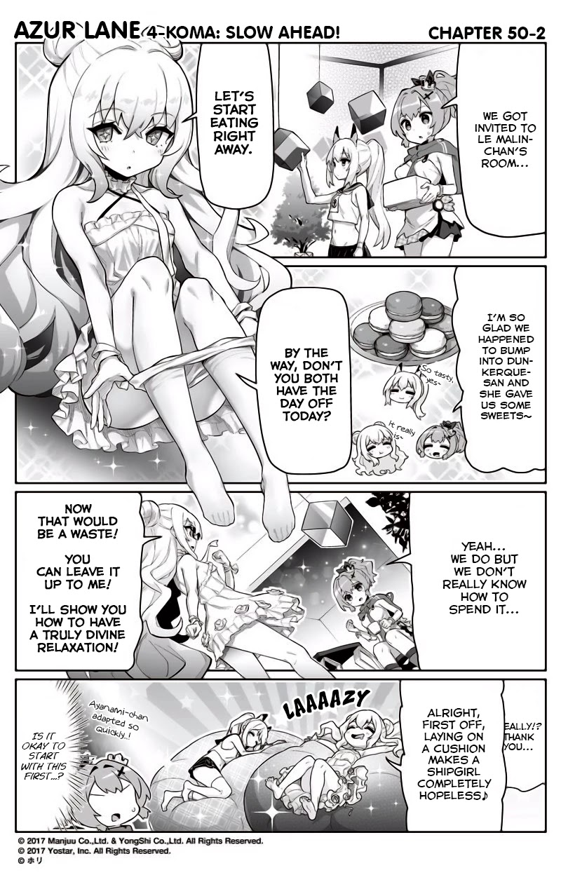 Azur Lane 4-koma: Slow Ahead! Chapter 50 - Page 2