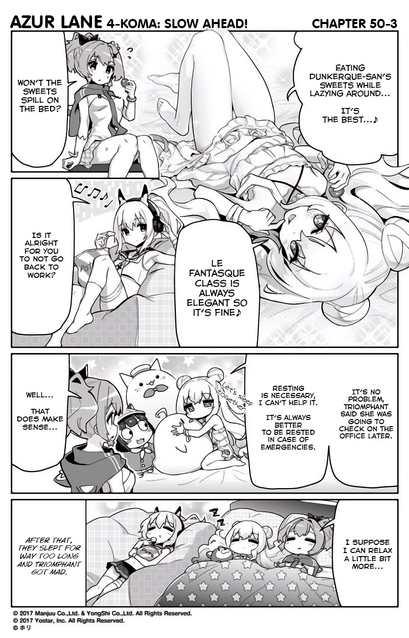 Azur Lane 4-koma: Slow Ahead! Chapter 50 - Page 3