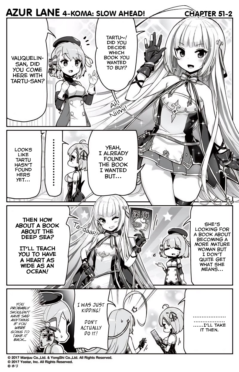 Azur Lane 4-koma: Slow Ahead! Chapter 51 - Page 2