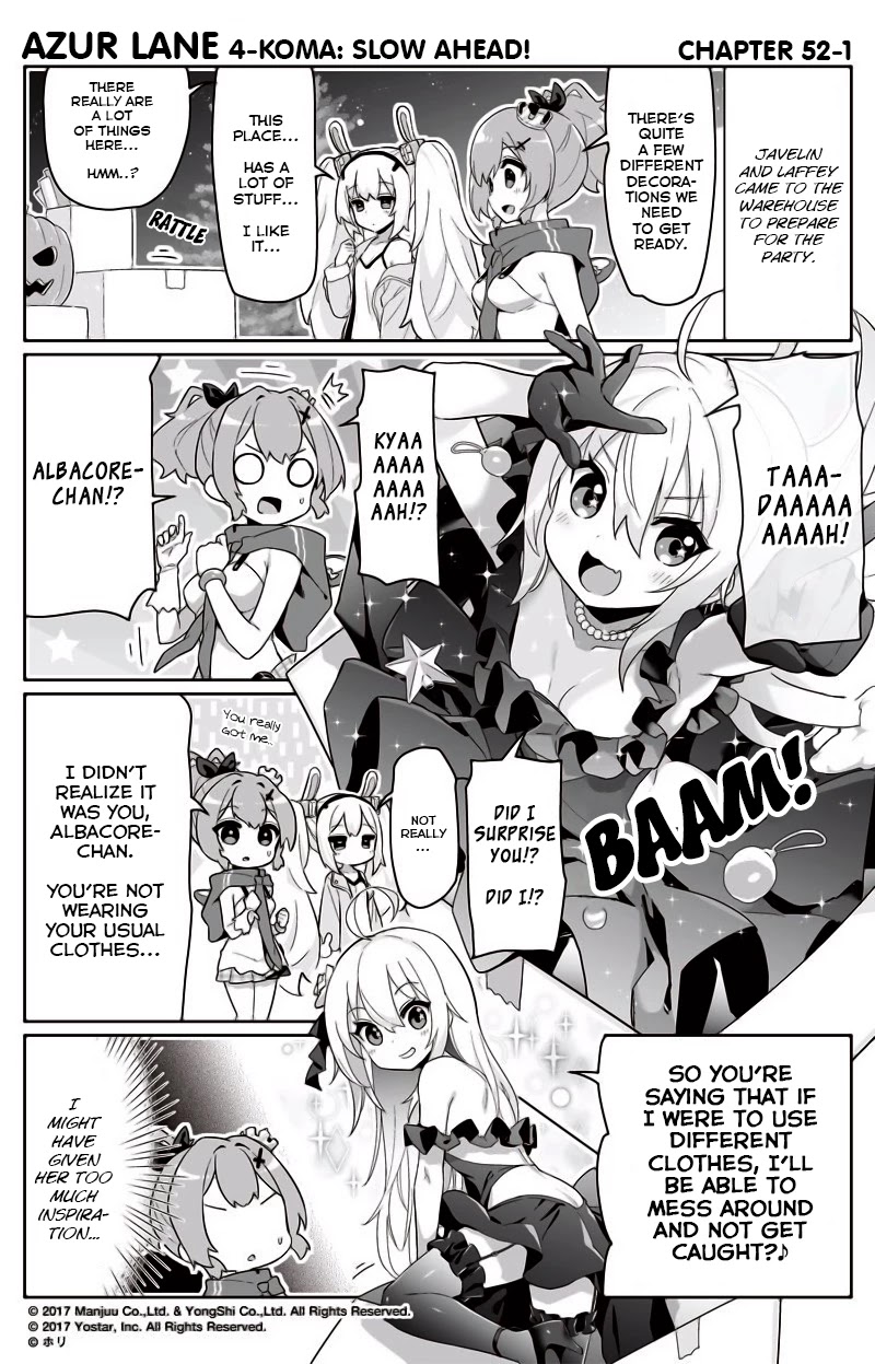 Azur Lane 4-koma: Slow Ahead! Chapter 52 - Page 1