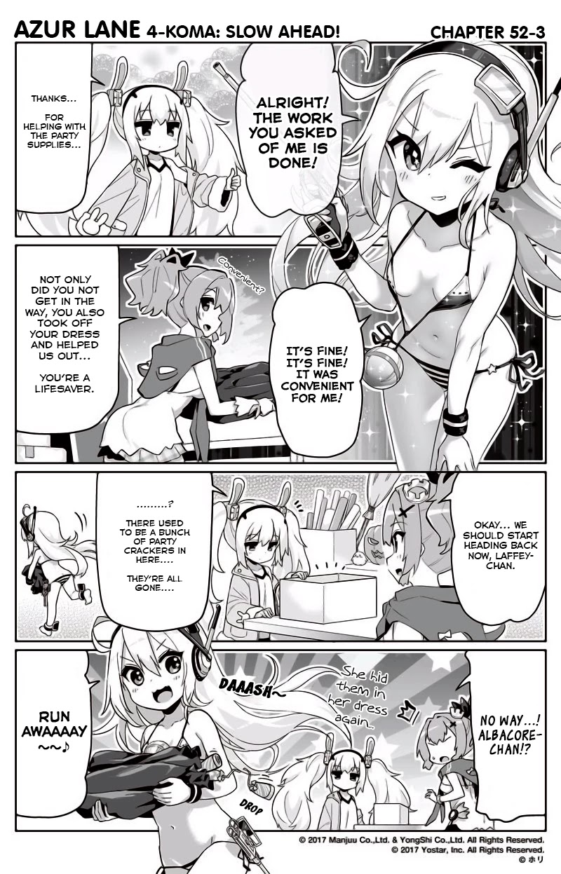 Azur Lane 4-koma: Slow Ahead! Chapter 52 - Page 3